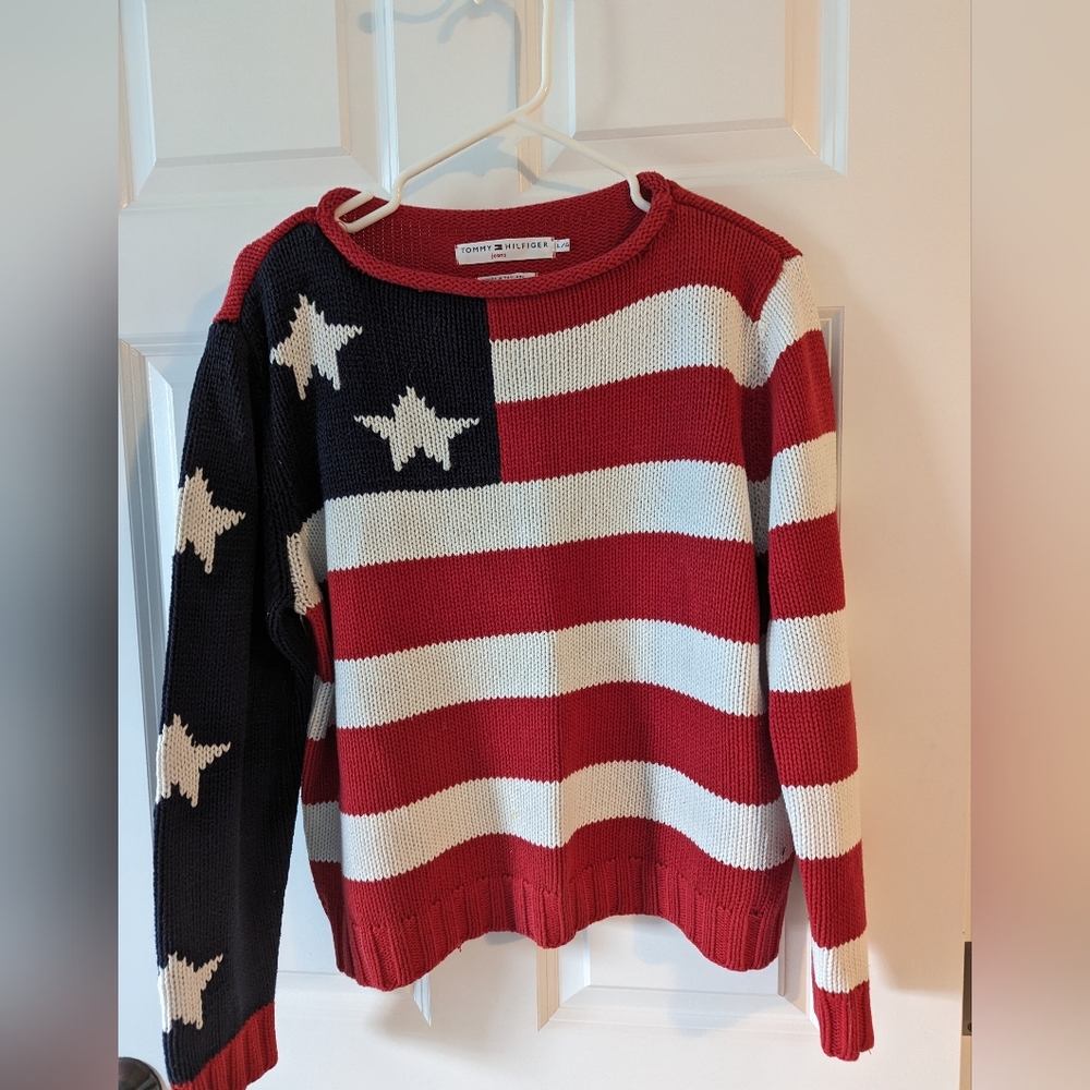 Tommy Hilfiger American Flag Sweater